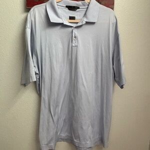 Classic Light Blue Polo Shirt for Men